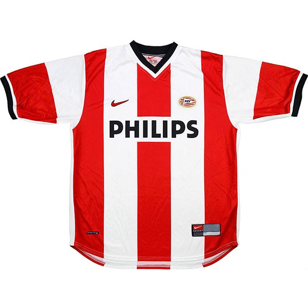 Tailandia Camiseta PSV Eindhoven 1st Retro 1998 2000 Rojo Blanco